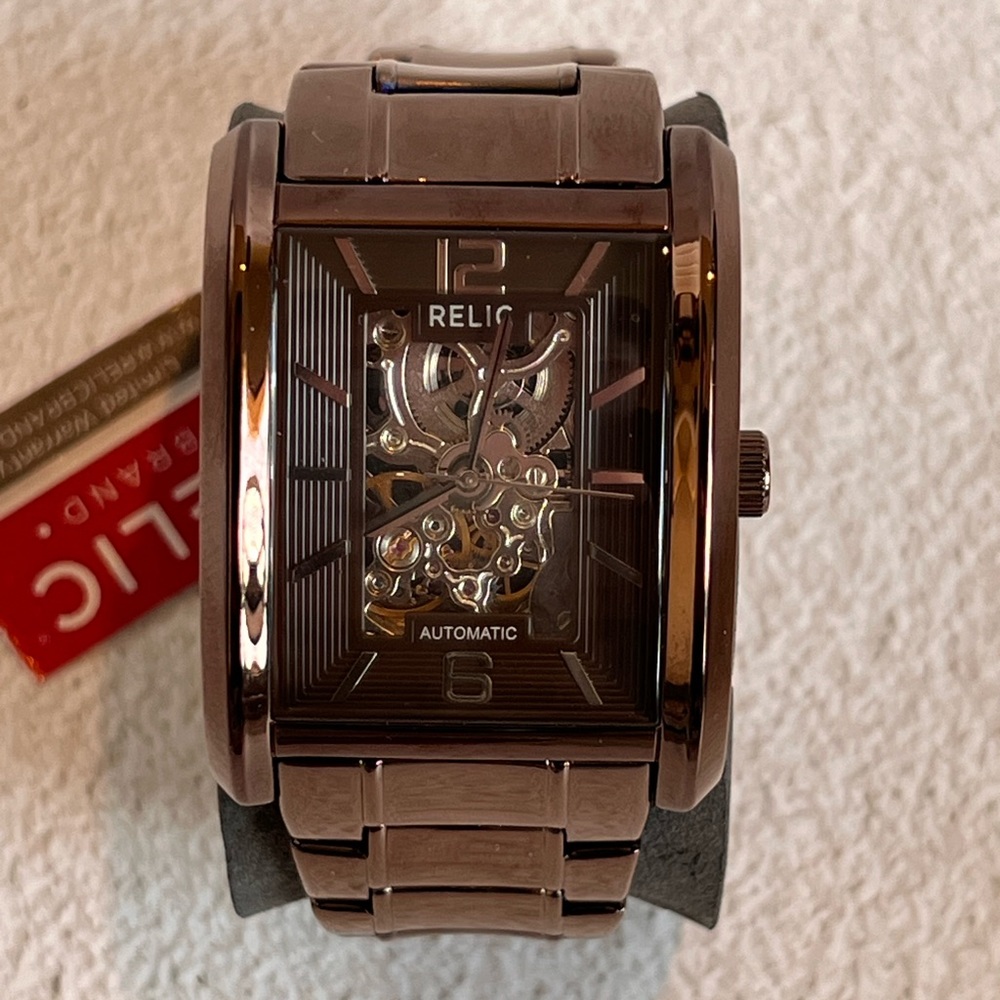 Square Relic Automatic Skeleton Watch